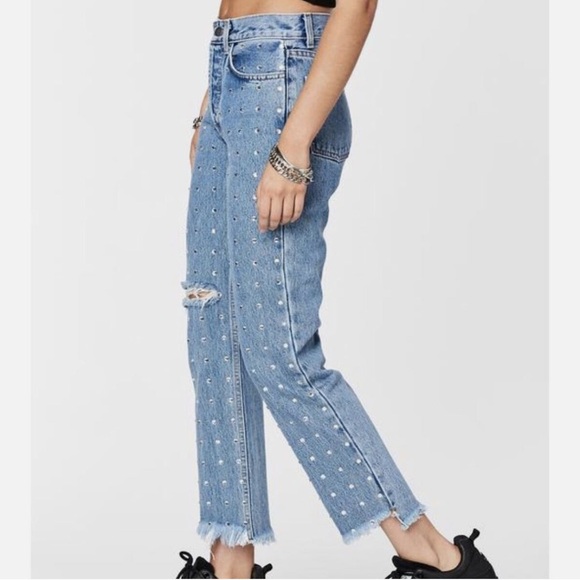 CARMAR Emelia Astra Rhinestone Jeans - Picture 2 of 11